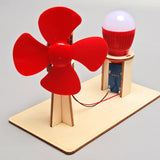 Wooden Hand Generator Kids Science Toy STEM Technology Gadget Physics Kit Educational Toys for Children