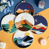 Scenery Embroidery DIY Set for Beginners