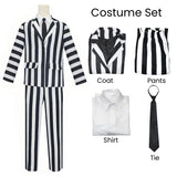 Lydia & Beetlejuice Adult Halloween Costumes