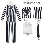 Lydia & Beetlejuice Adult Halloween Costumes