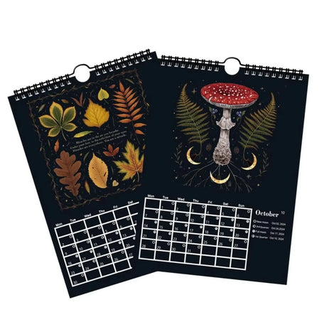 2026 Dark Forest Lunar Wall Calendar