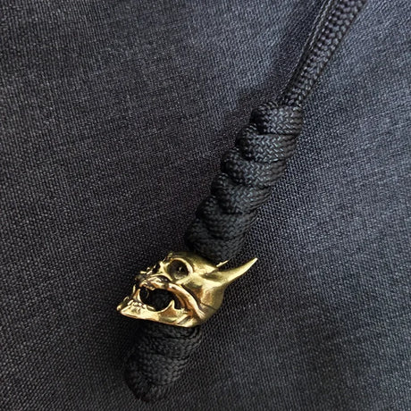 Warriror Helmets Paracord Beads Lanyard Dreadlock Beard Bead