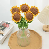 Handmade Crochet Sunflowers
