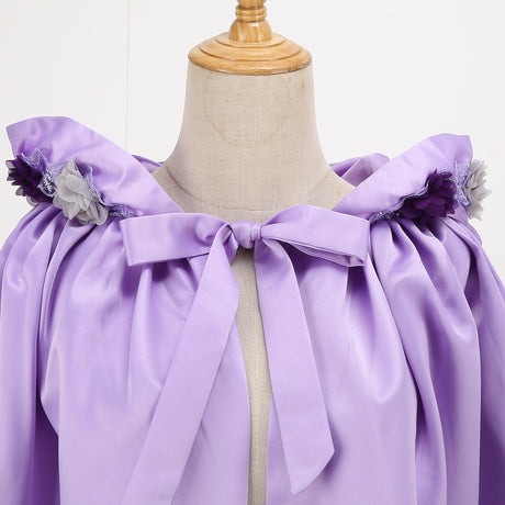 Rapunzel Purple Cloak Cosplay Princess Costumes