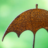 Rusty Metal Mary Poppins Garden Decor