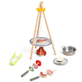 Baby Camping Barbecue Set Toy Role-Playing Camping Scene Immersive Play Gift for Children