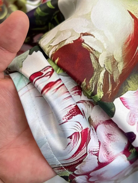 Spring Races Floral Tank Dress with Pockets