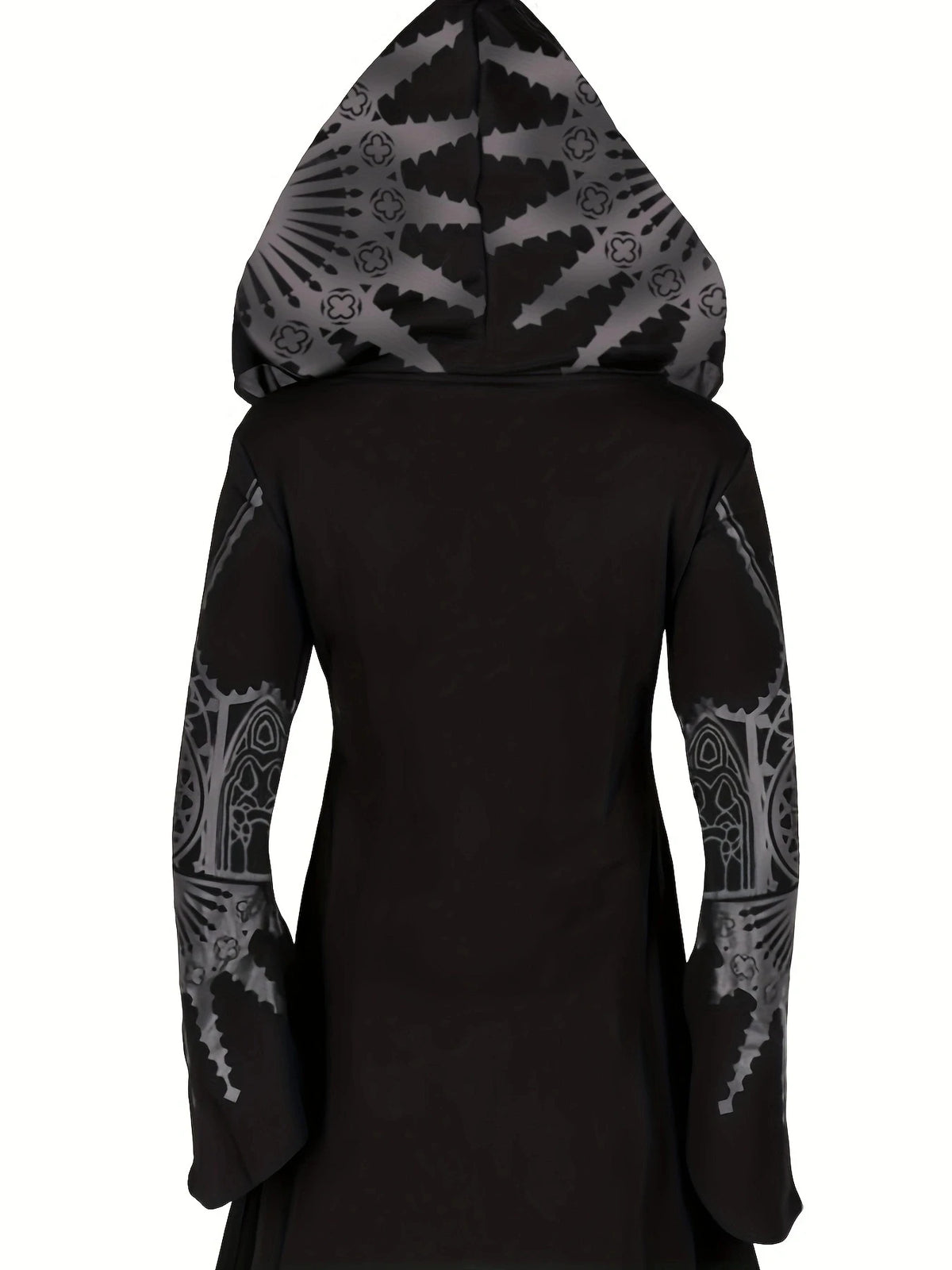 Assassin's Hoodie Asymmetric Sweatshirt with Hood