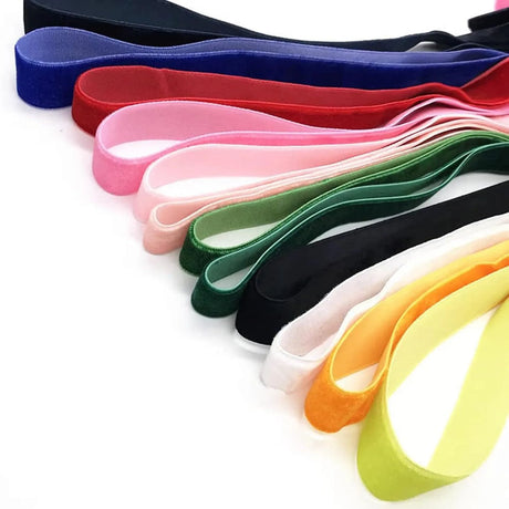 10 Yards Velvet Ribbon 16 Colours DIY Christmas Gift Packaging Bow