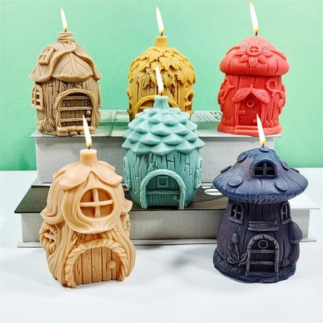 Fairy House Candle Making Silicone Moulds DIY Crafts