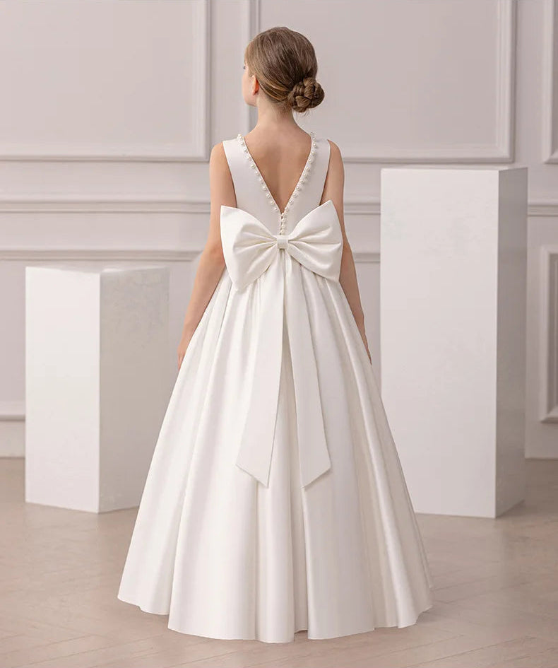 Girls' Evening Dress Children's Birthday Special Occassion Formal Dress Long Gown