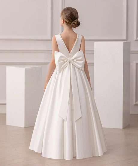 Girls' Evening Dress Children's Birthday Special Occassion Formal Dress Long Gown