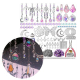 200Pcs Crystal Sun Catcher Making Set DIY Craft Kit