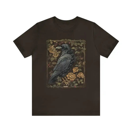 Raven T-Shirts Goblincore Gothic Witchy Dark Academia Tee