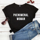 PHENOMENAL WOMAN Cotton T-Shirt