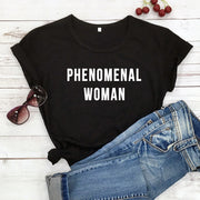 PHENOMENAL WOMAN Cotton T-Shirt