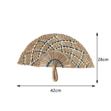 Seagrass Fan African Woven Straw Sea Grass Wall Hanging