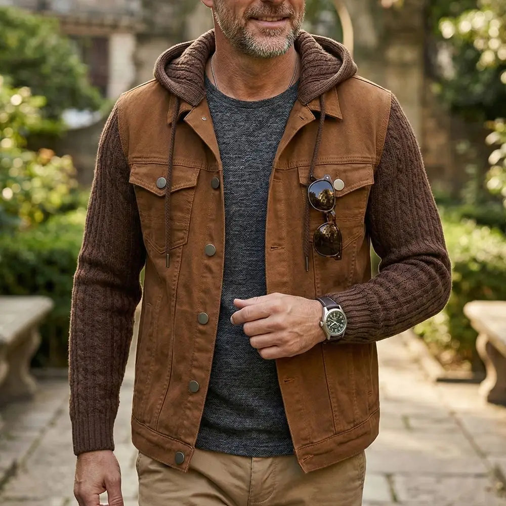 Woodsman Hooded Lightweight Jacket Cardigan