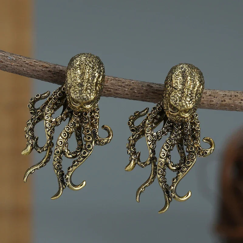 Octopus Earrings