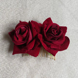 Large Flower Hair Clips Rose Fascinators