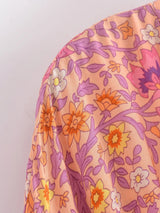 Boho Cover Ups Short Kimono