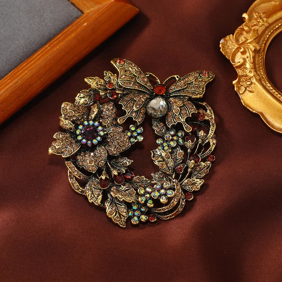 Butterfly Bouquet Brooches