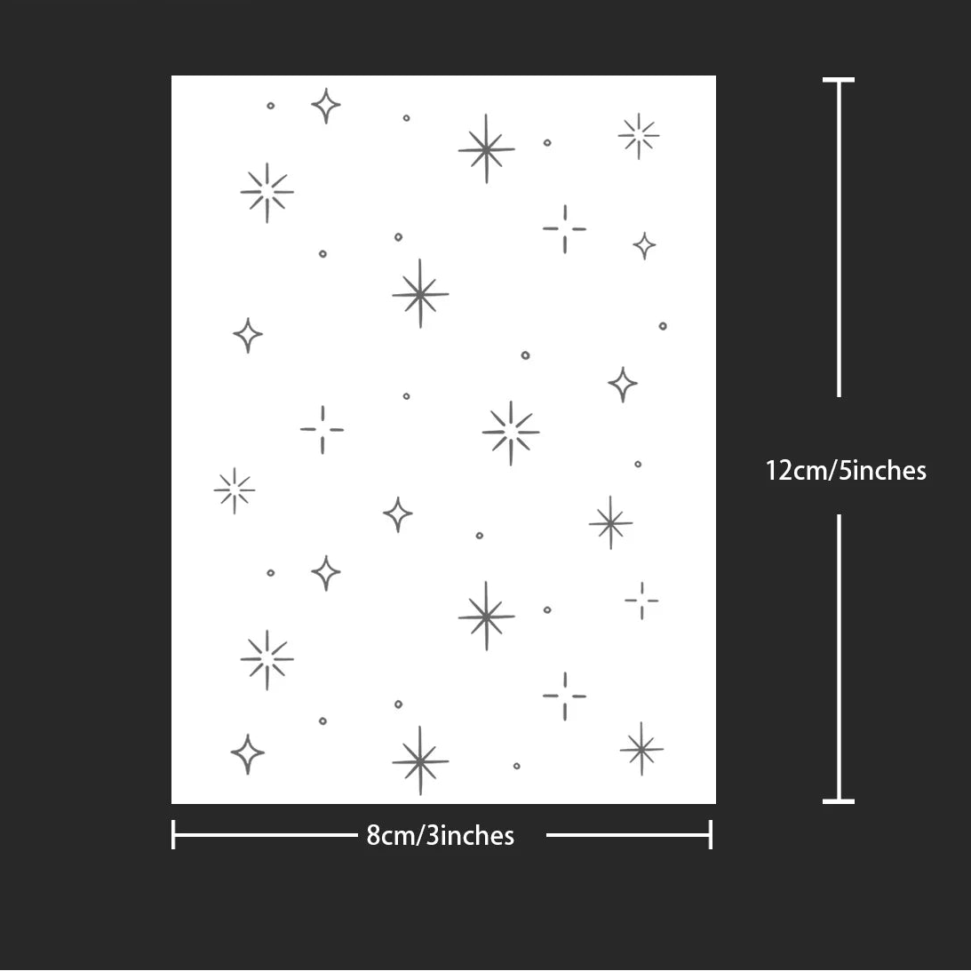 Stars Temporary Tattoos