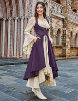 Renaissance Two Layer Peasant Dress Costume