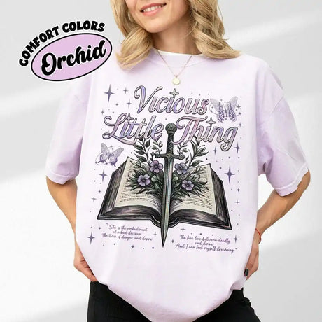 Vicious Little Thing T-Shirt Book Lovers Tee