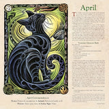 Witch's 2026 Calendar - Gothic Witchy Planner with Moon Phases, Wiccan Holidays, Magical Rituals