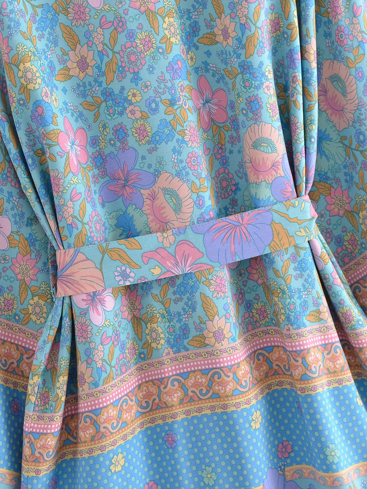 Boho Cover Ups Short Kimono