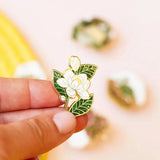 Wildflower Botanical Enamel Pins Badges