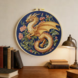 Golden Dragon DIY Embroidery Kit for Beginners