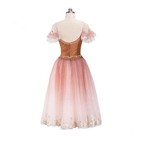 Palace Style Custom Made High-end Professional Ballet Long Tutu Dress Competition Performance Costume