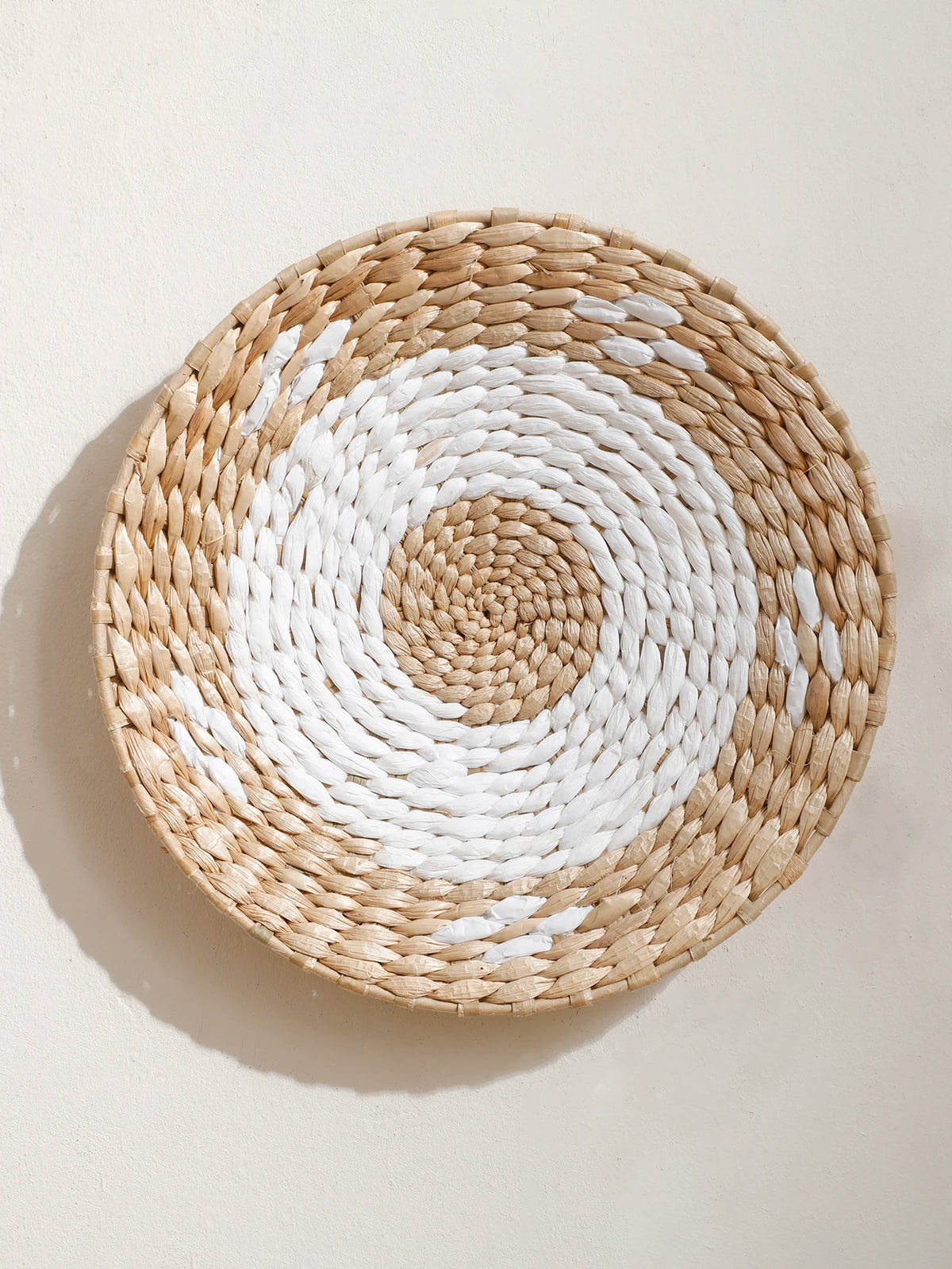 Seagrass Wall Basket Boho Home Decoration Handmade Natural Wall Art