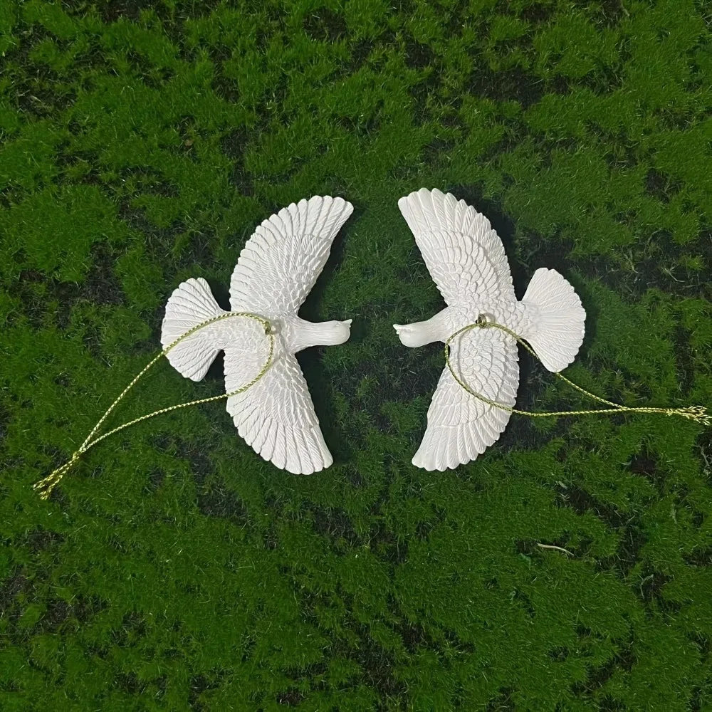 Christmas Peace Doves Tree Ornaments