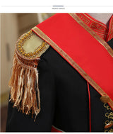 Royalty Prince Ceremonial English Military Jacket Costume Child Boys King Cosplay Fancy Dress