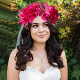 Butterfly Rose Floral Fascinators