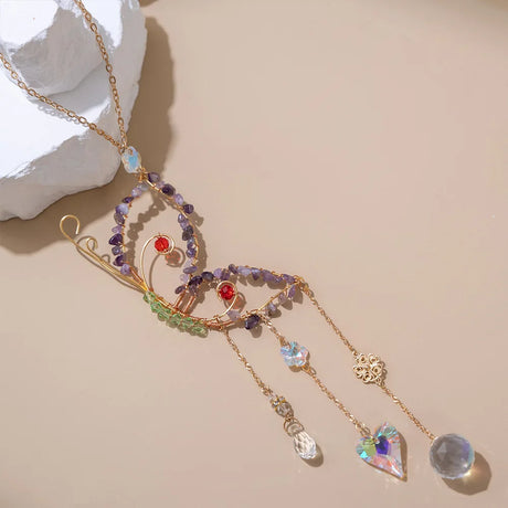 Butterfly Sun Catchers Crystal Prisms Rainbow Maker Home Decor
