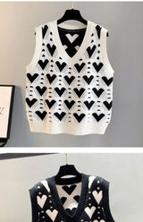 Love Heart Sweater Vest