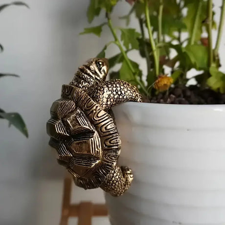 Resin Turtle Planter Pot Decor