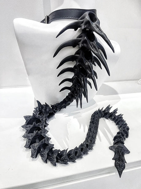 Giant Dragon Spine Punk Gothic Accessory Halloween Costume