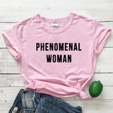 PHENOMENAL WOMAN Cotton T-Shirt