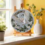 Barn Owl DIY Embroidery Kit for Beginners
