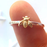 Dainty Bee Ring