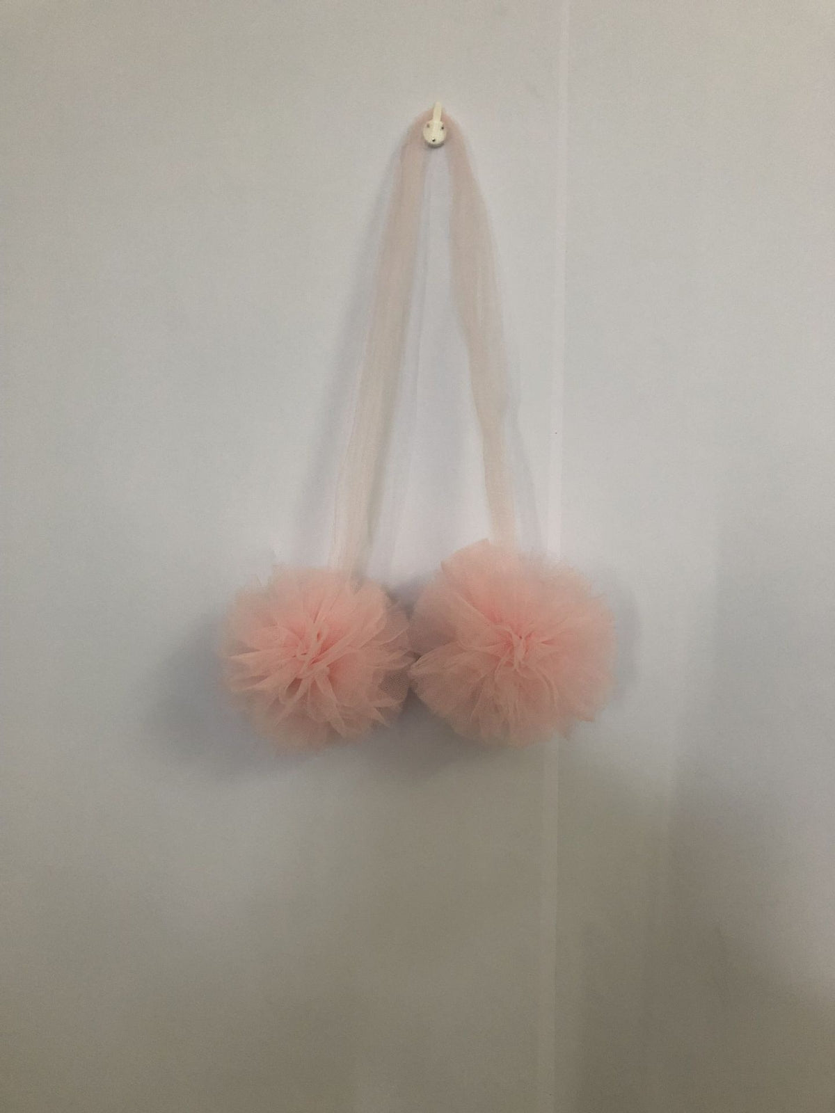 Netting Pompoms Canopy Decoration Nursery Kids Room Decor