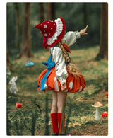 Handmade Little Red Mushroom Costume Set