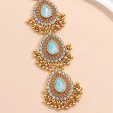 Tear Drops Metal Tassel Hair Chain