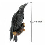 Quoth the Raven Resin Statue Halloween Decor