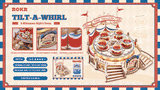 Tilt-A-Whirl Kit DIY Wooden Model Kit